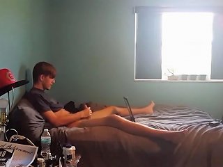 Caught Brother Jacking Off In Bed Spycam Txxx Com